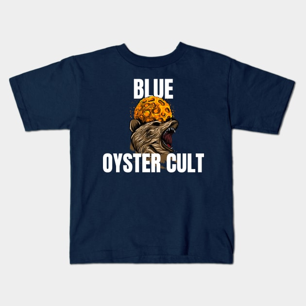 blue oyster cult Kids T-Shirt by Arma Gendong